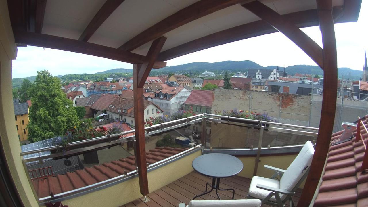 Ferienwohnung Fernblick Saalfeld Saale Luaran gambar